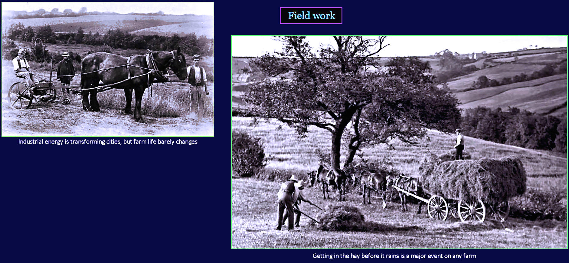 Farm life, 1870